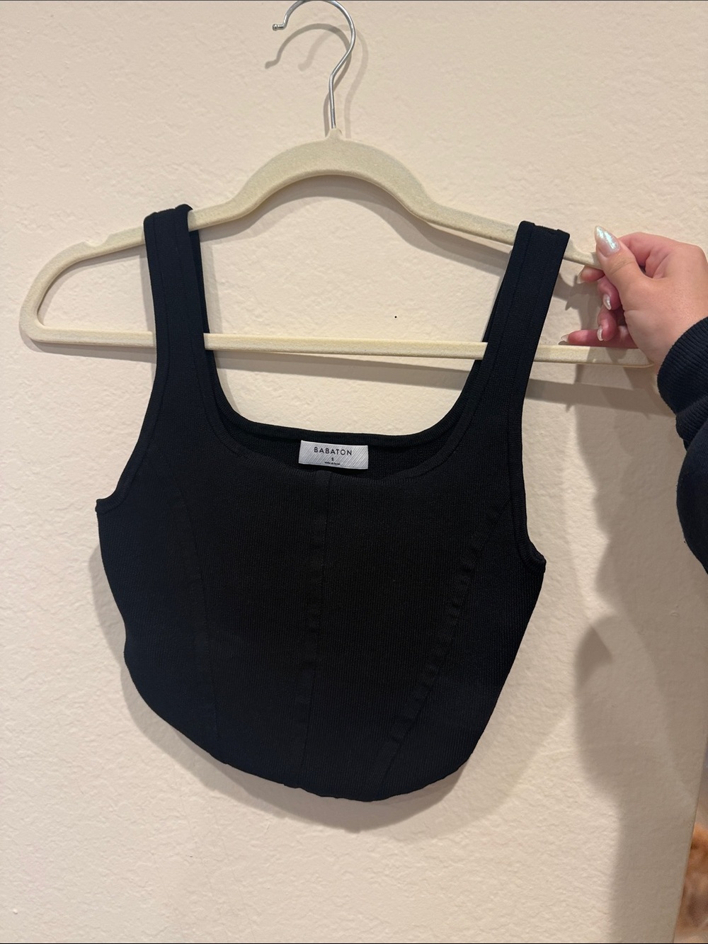 Aritzia Babton Sculpt Corset Top